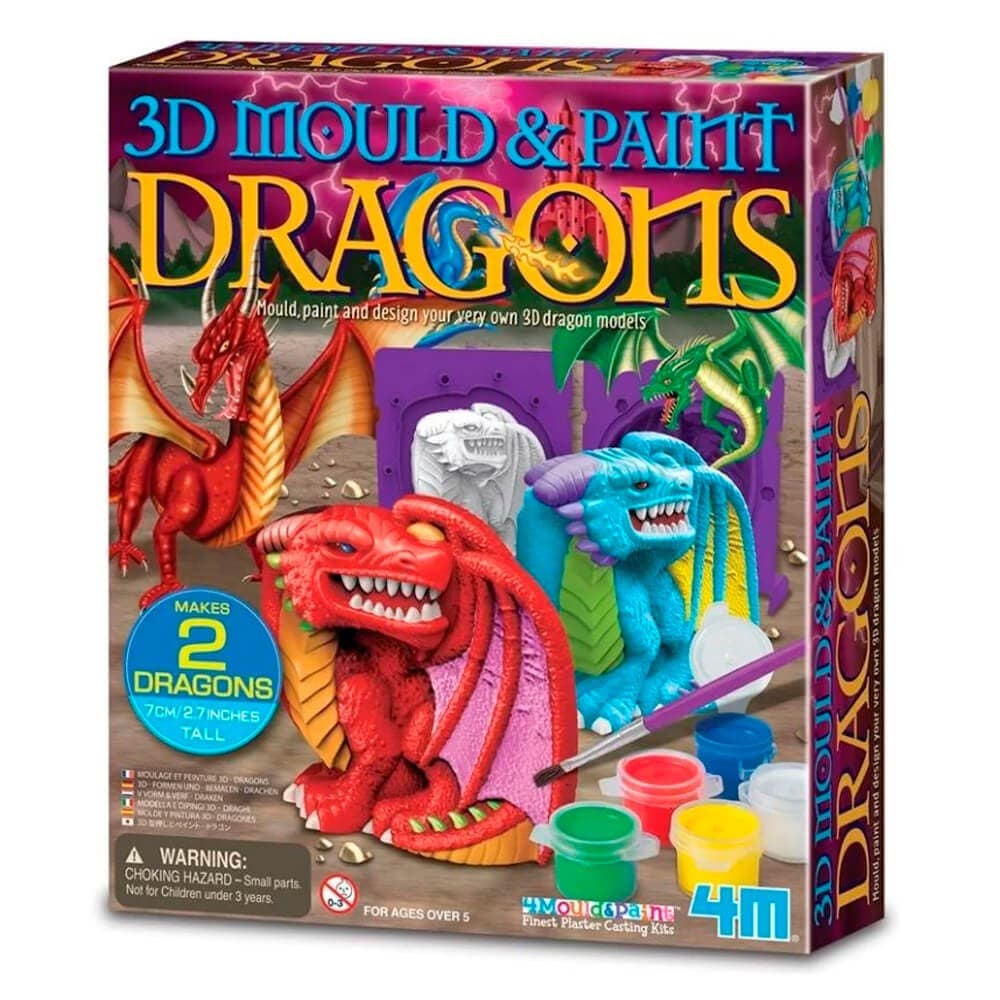 Modela e Pinta Dragões em 3d