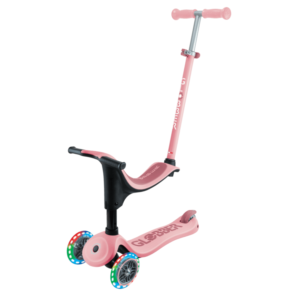 Patinete Go Up Sporty com Luzes Rosa Pastel