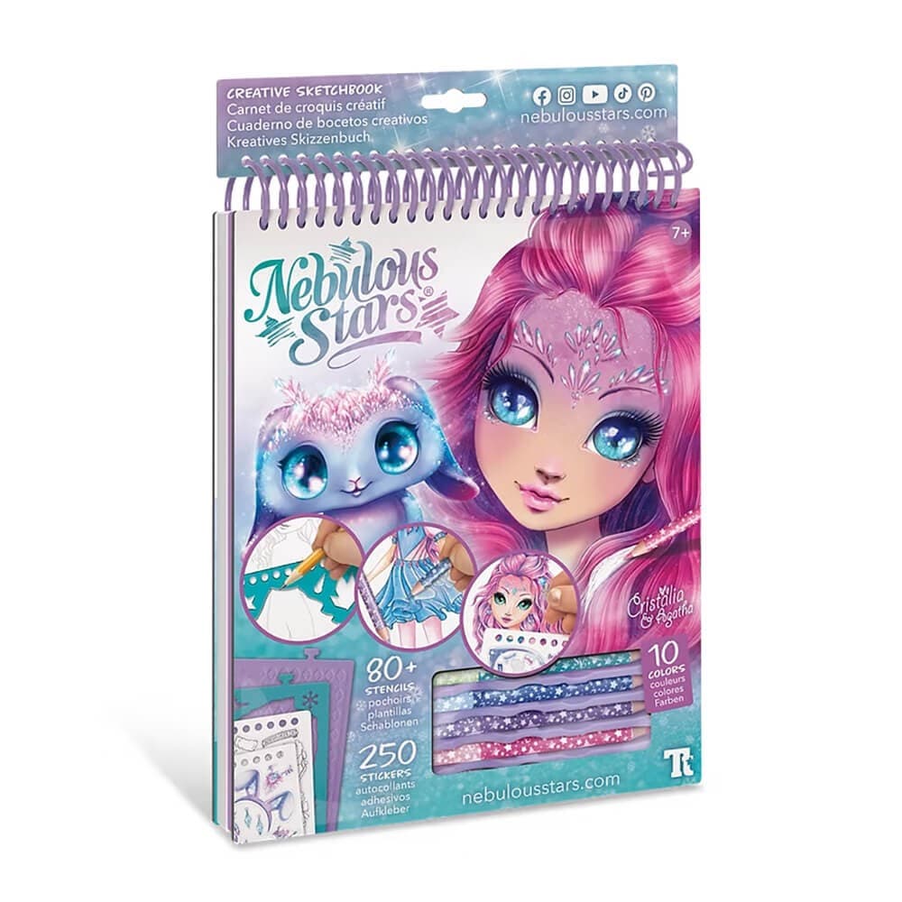 Caderno de Esboços Criativos de Nebulous Stars – Cristalia