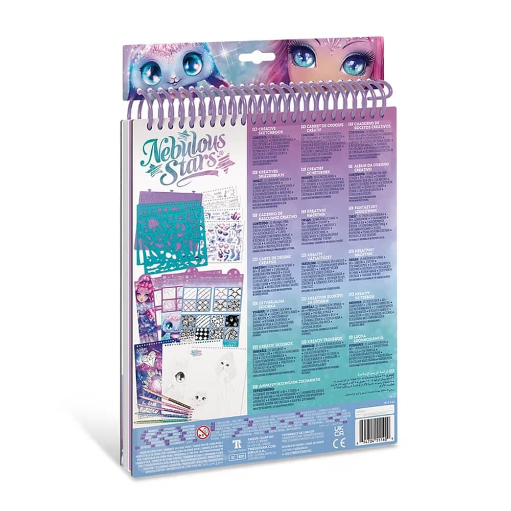 Caderno de Esboços Criativos de Nebulous Stars – Cristalia — vista 5
