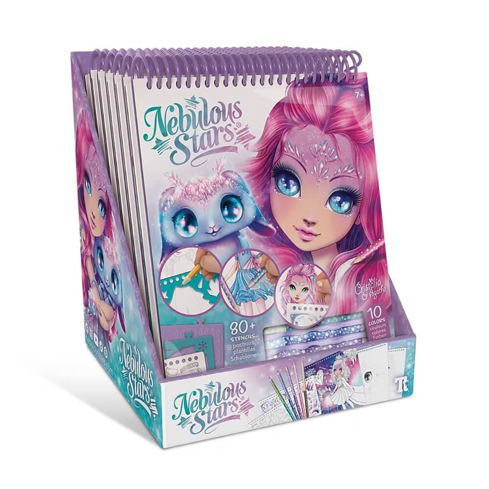 Caderno de Esboços Criativos de Nebulous Stars – Cristalia — vista 6