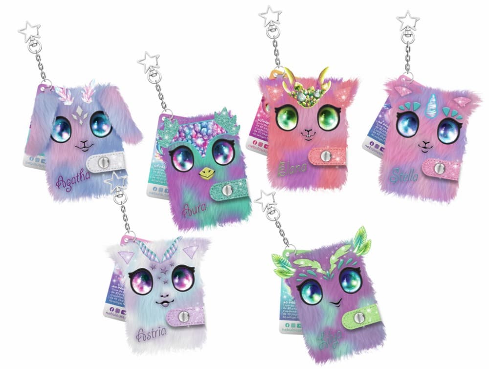 Mini Caderno Fuzzy