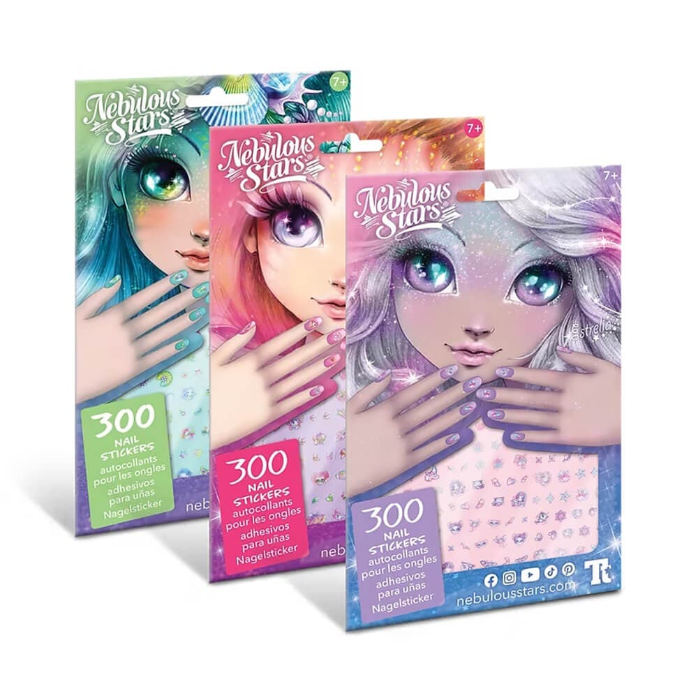 Adesivos para Unhas Nebulous Stars (24 Unid.)