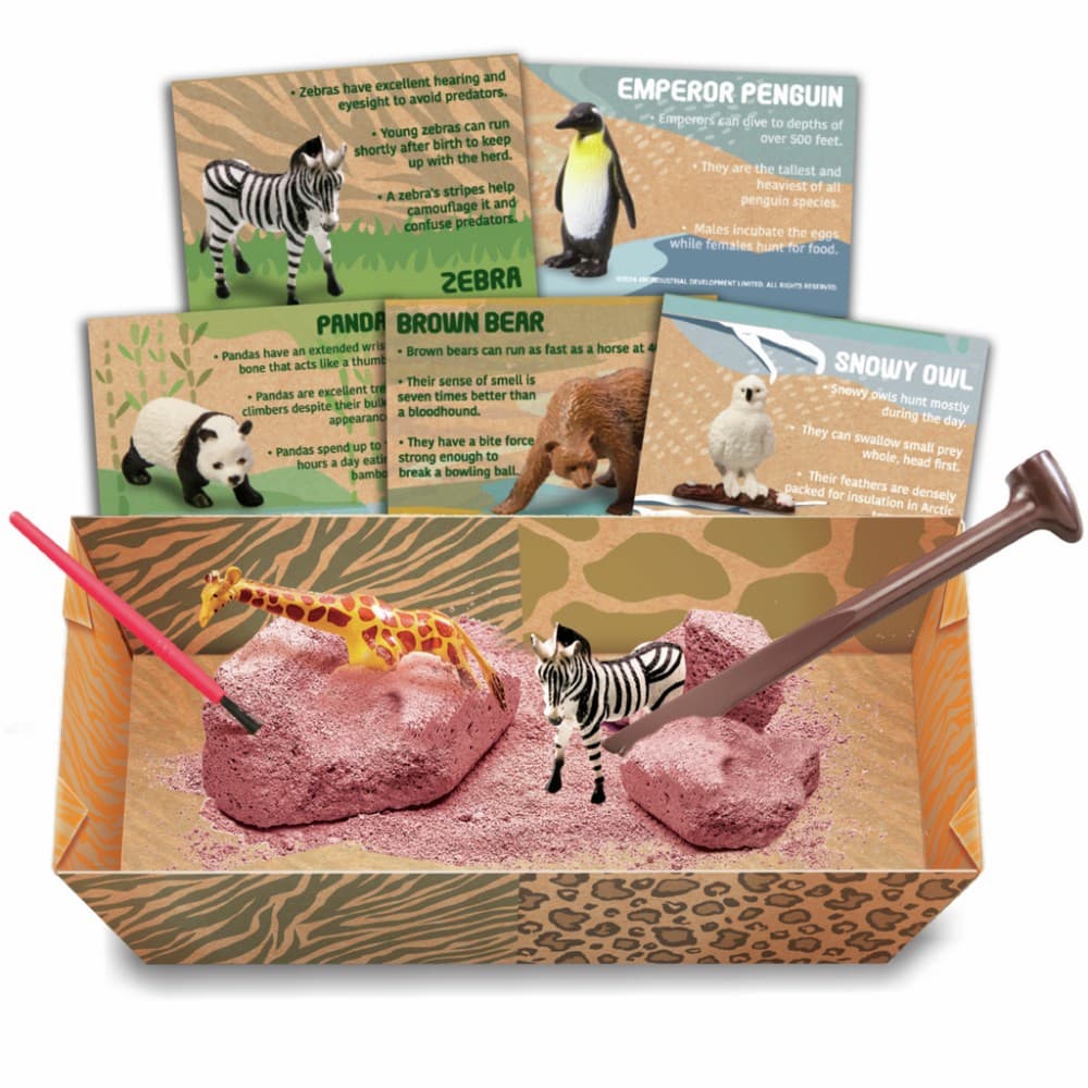 Kit de Escavação Animais Selvagens — vista 2