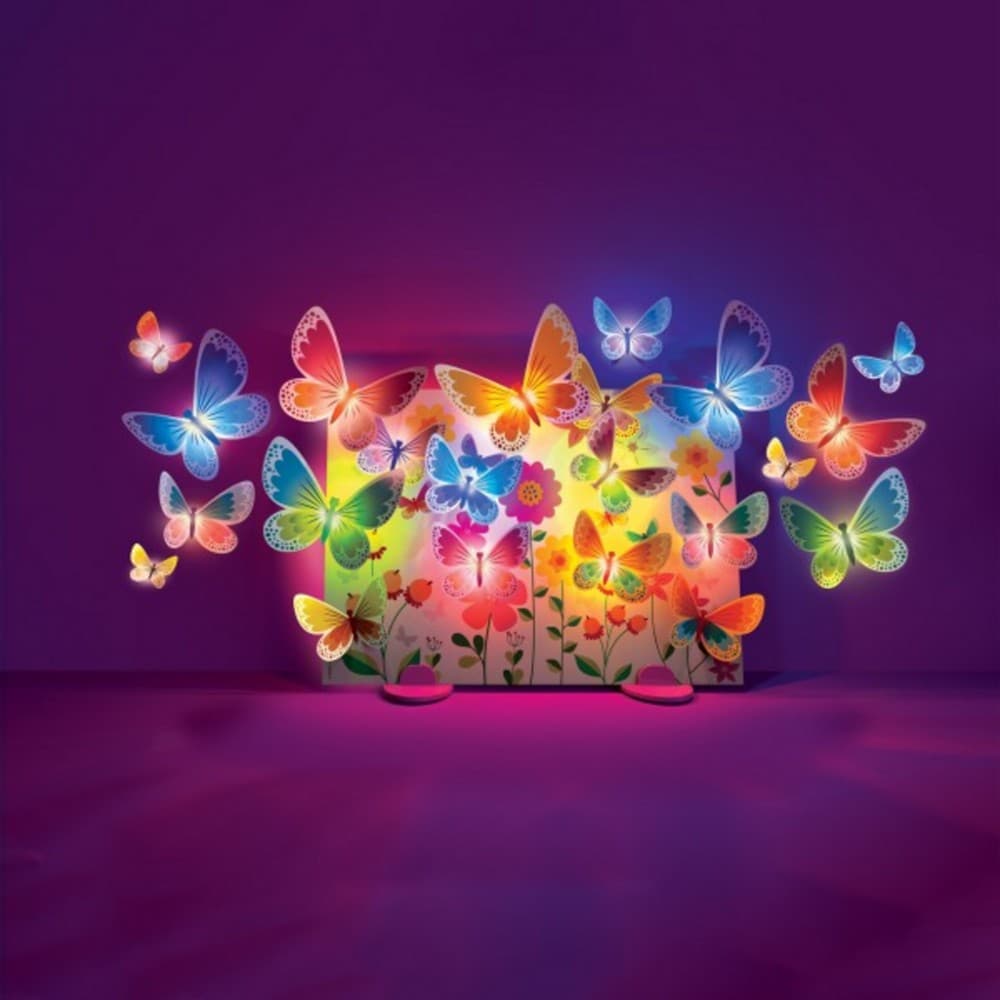 Kidzmaker Borboletas Brilhantes 3d — vista 3