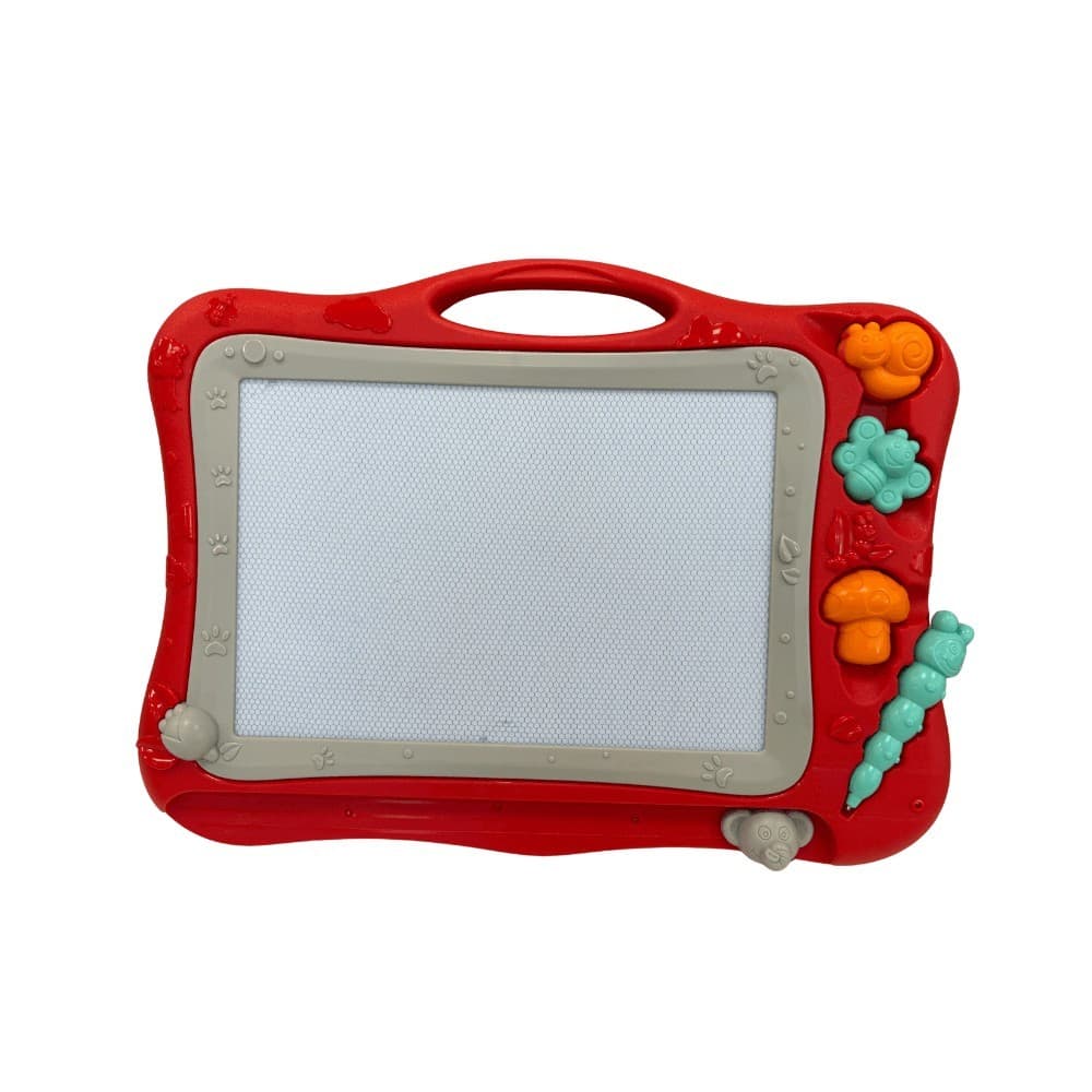 Pizarra Magnética Criativa Portátil com Base Arco-íris – Magnetic Board