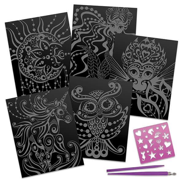 Desenhos para Raspar Scratch And Sketch — vista 3