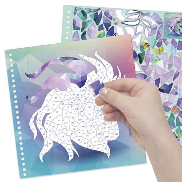 Caderno Coloreia com Autocolantes Nebulous Stars — vista 2