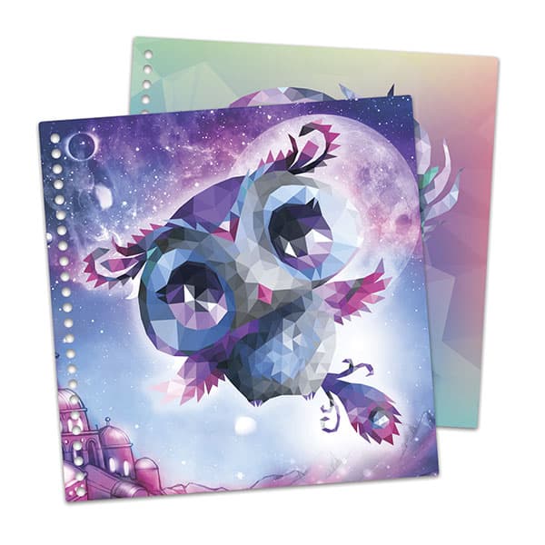 Caderno Coloreia com Autocolantes Nebulous Stars — vista 4