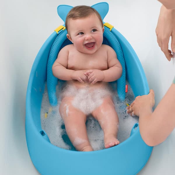 Banheira Moby Smart Sling 3 Azul — vista 4