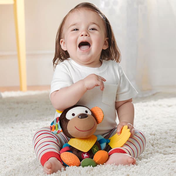 Boneco Brinquedo Bandana Buddies Macaco — vista 3