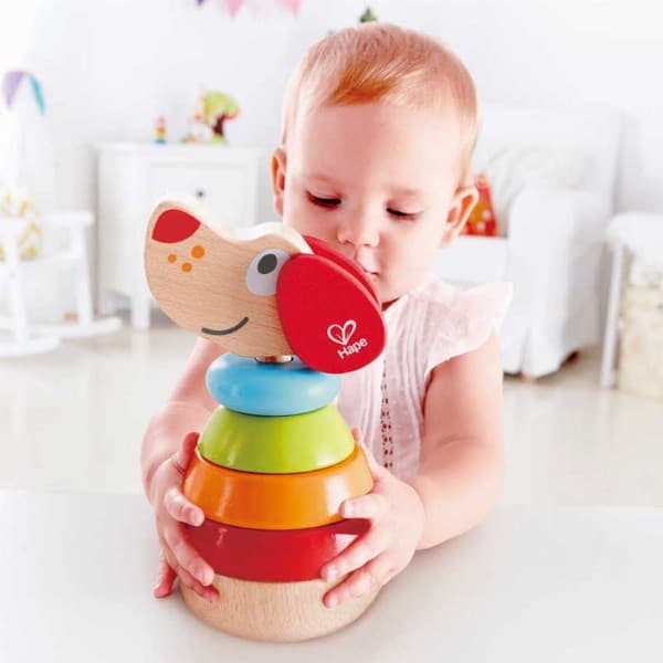 Empilhável Arco Íris Cachorrinho Pepe — vista 3