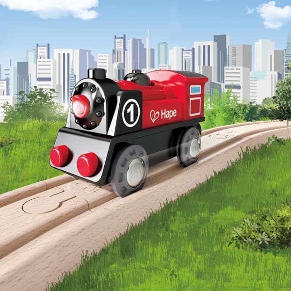 Locomotiva a Vapor a Pilhas — vista 2