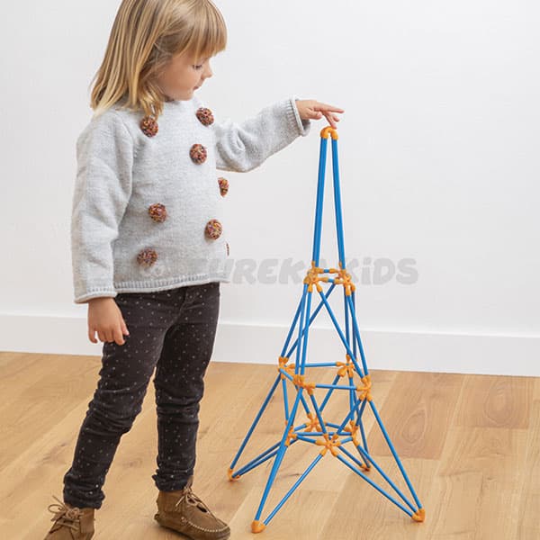 Jogo de Construção Torres Icônicas Flexistick — vista 2