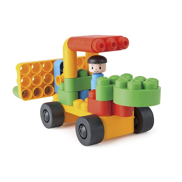 Jogo de Construção Veículos do Zoo — vista 3