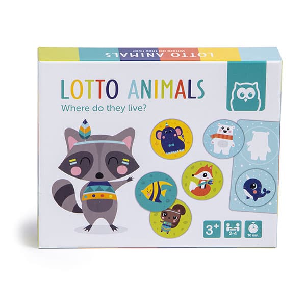 Jogo de Tabuleiro Lotto Animals — vista 2