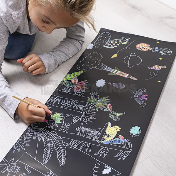 Cartaz Scratch Art 200cm — vista 2