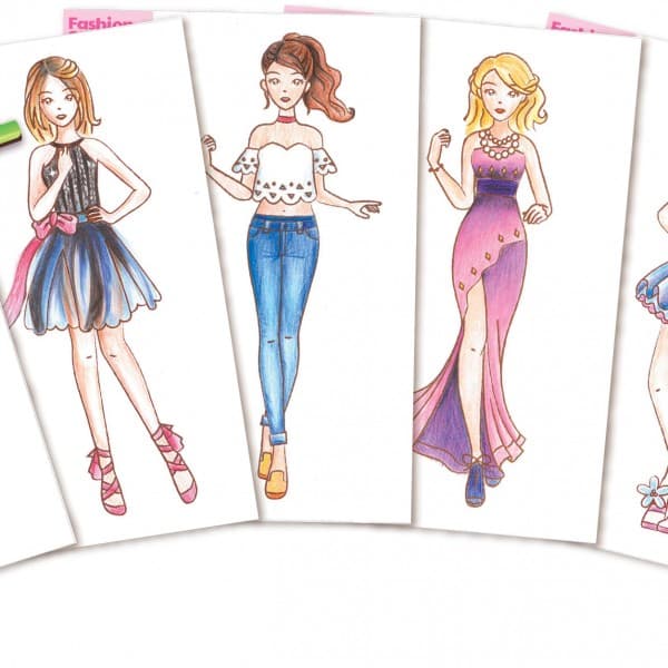 Estojo de Desenho para Pequenos Designers de Moda — vista 2