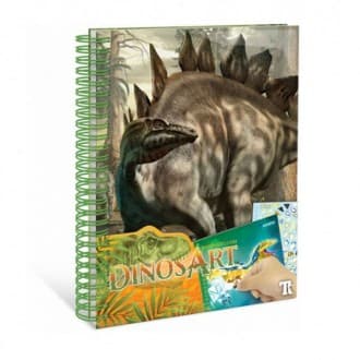Caderno de Autocolantes Dinossauros