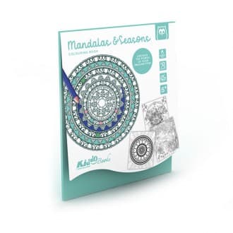 Caderno para Colorir Mandalas e Estações
