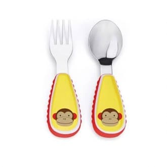 Conjunto Colher e Garfo Macaco