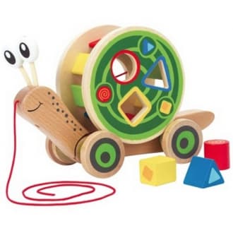 Brinquedo para Arrastar Caracol