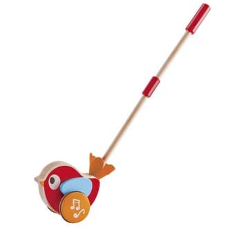 Jogo para Arrastar Musical Passarinho Lily