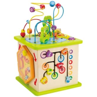 Cubo de Jogos Animais do Campo