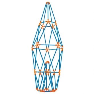 Jogo de Construção Torres Icônicas Flexistick