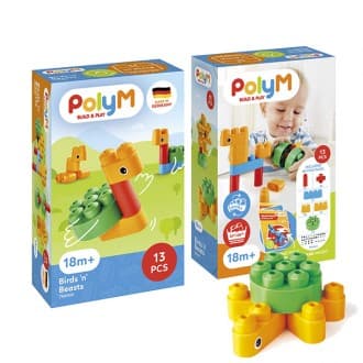 Jogo de Construção Pássaros e Bestas