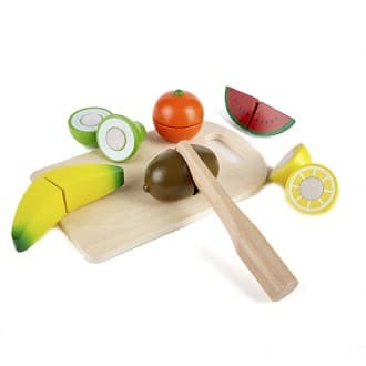 Conjunto Frutos de Madeira
