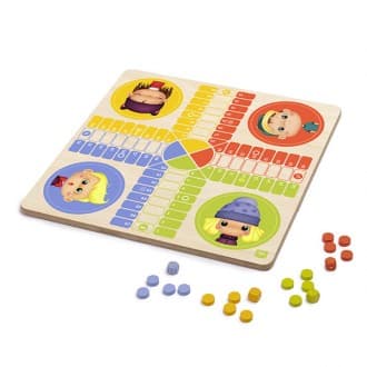 Jogo do Parchís e do Ganso 2 em 1