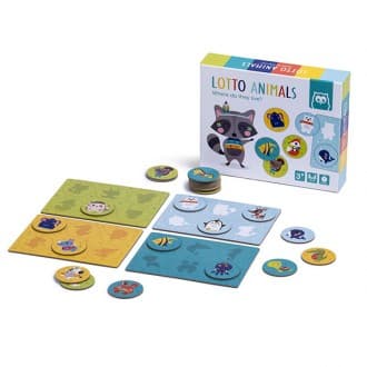 Jogo de Tabuleiro Lotto Animals