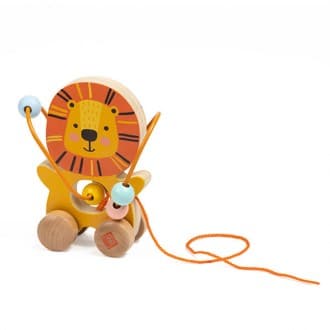 Leão de Arrastar com Mini Looping Wild