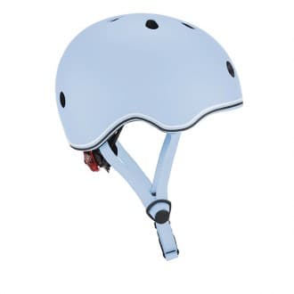 Capacete Go Up Lights Azul Pastel