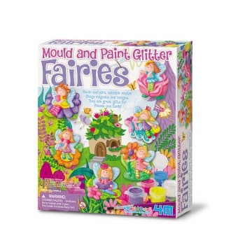 Modela e Pinta Fadas Brilhantes