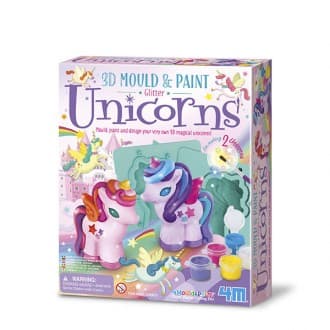 Molda e Pinta Unicórnios em 3d